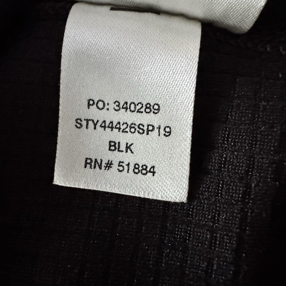 Patagonia Shirt Mens L Black Capilene Midweight Base Layer Long Sleeve Thermal - Picture 8 of 8
